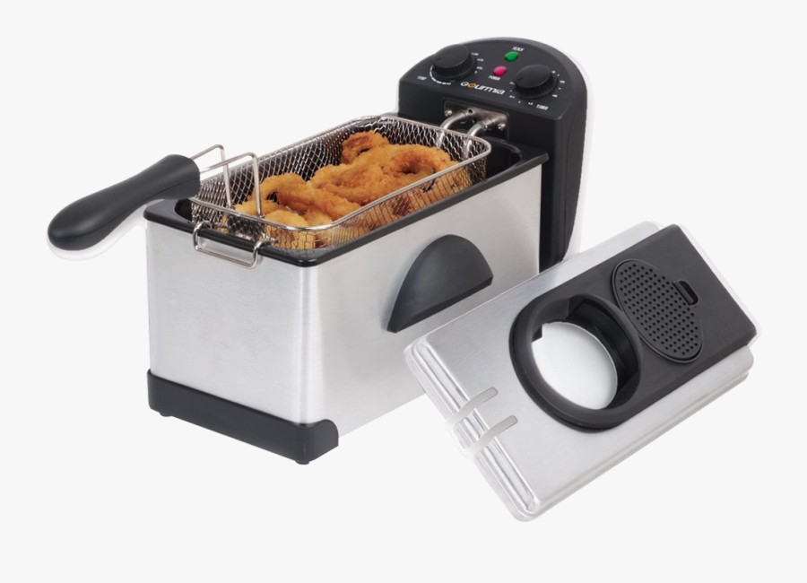 Steel Turkey Electric Electricity Stainless Deep Fryer - Electrical Deep Fryer, Transparent Clipart