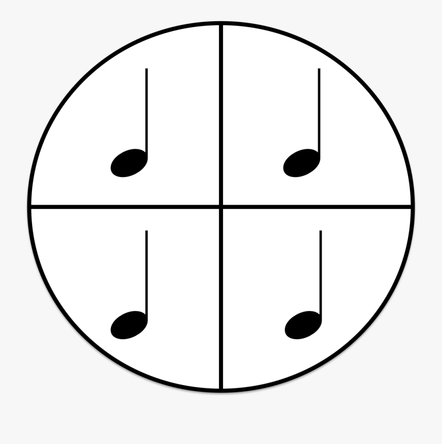 Picture Of Quarter Note - Clave De Sol, Transparent Clipart