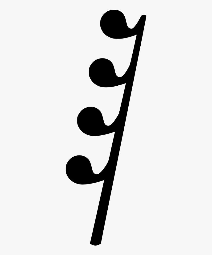 Rest Musical Note Quarter Note Musical Symbols - Thirty Second Note Rests, Transparent Clipart