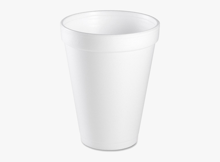 Plastic Cup Glass Styrofoam - Dart 12j12, Transparent Clipart
