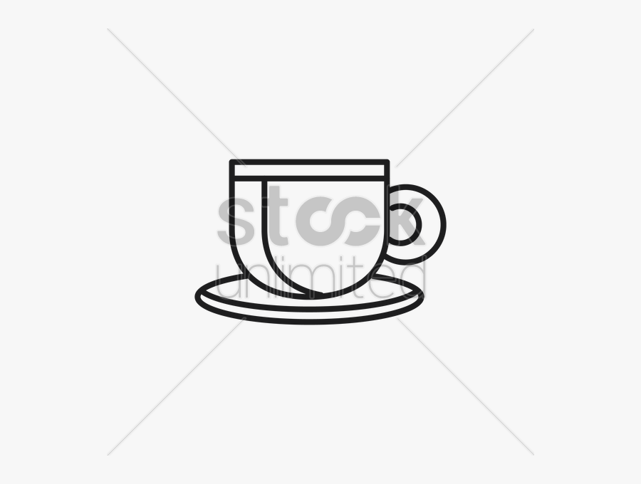 Cups Clipart Black And White, Transparent Clipart