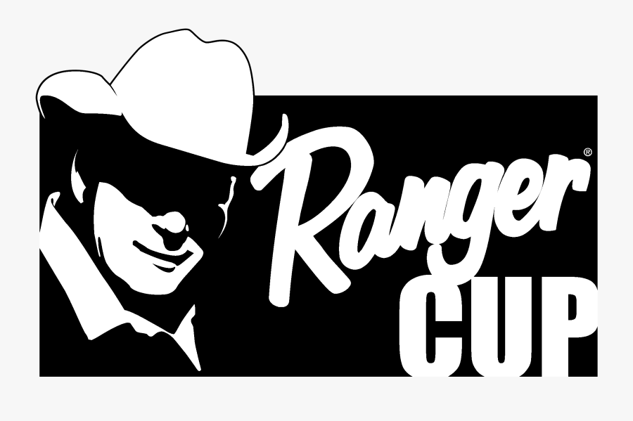 Ranger Cup Logo Black And White - Calligraphy, Transparent Clipart