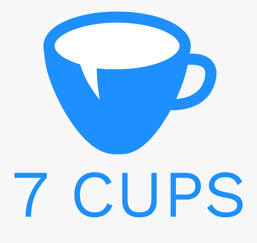 7 Cups Will Immediately Connect You To A Trained Compassionate - 7 Cups Of Tea Logo, Transparent Clipart