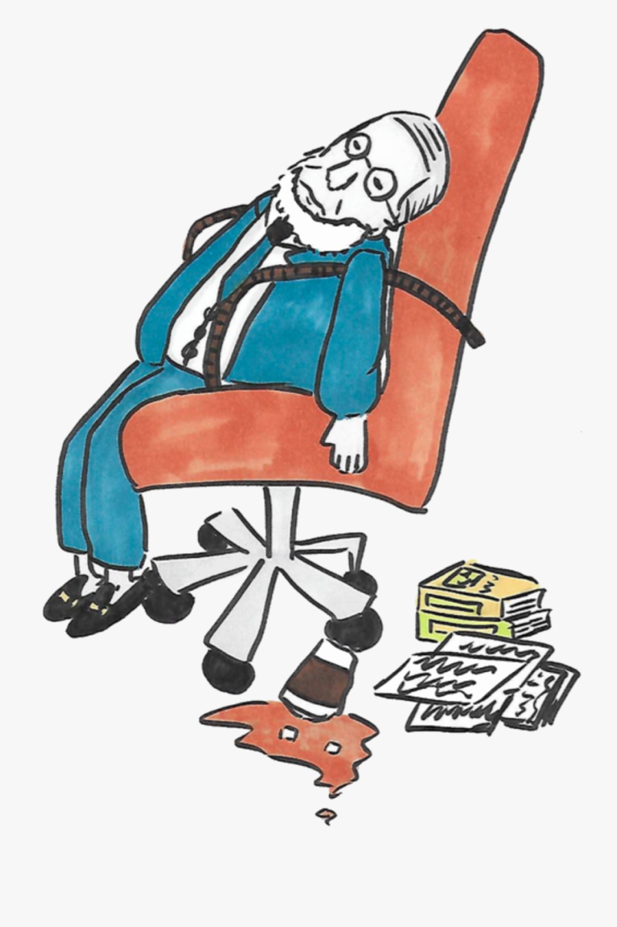 Reflection On Dreams - Cartoon, Transparent Clipart