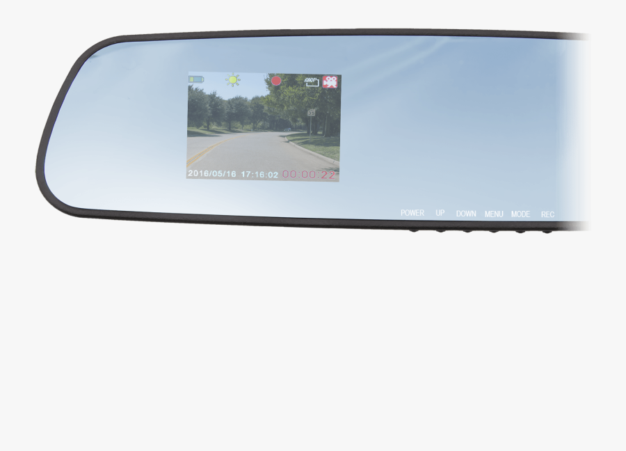 Transparent Rear View Mirror Png - Rear-view Mirror, Transparent Clipart