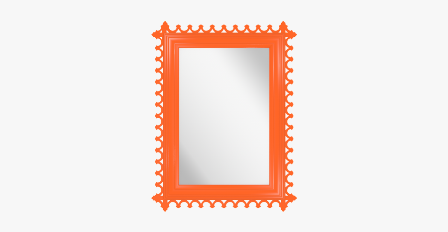 Newport Rectangle Mirror - Coral Mirror, Transparent Clipart