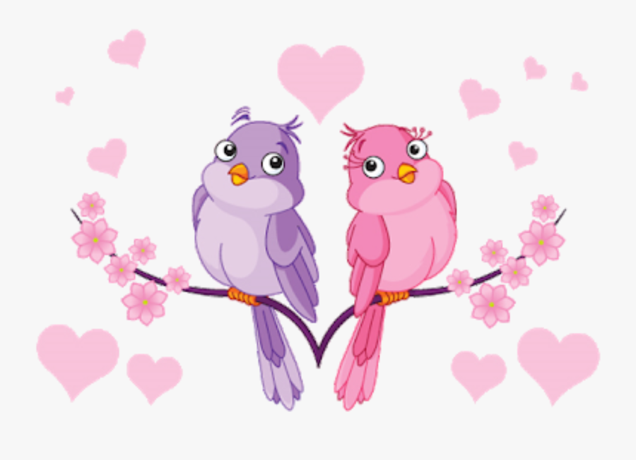 Birdsrus - Love Bird Png Cartoon, Transparent Clipart