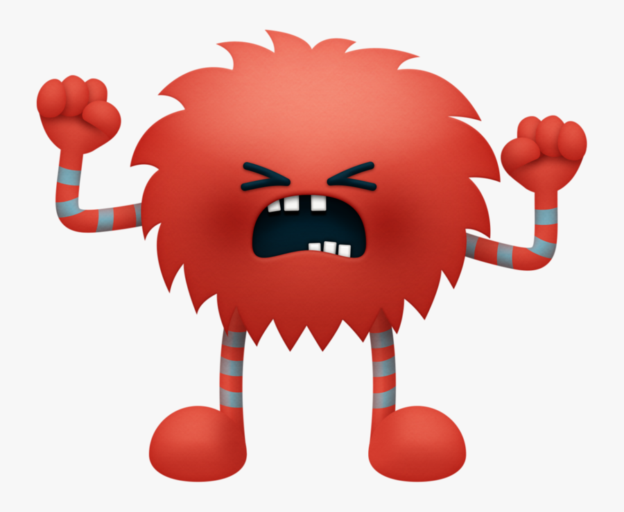 Monster Clipart Lava Monster - Little Monster Red Png, Transparent Clipart