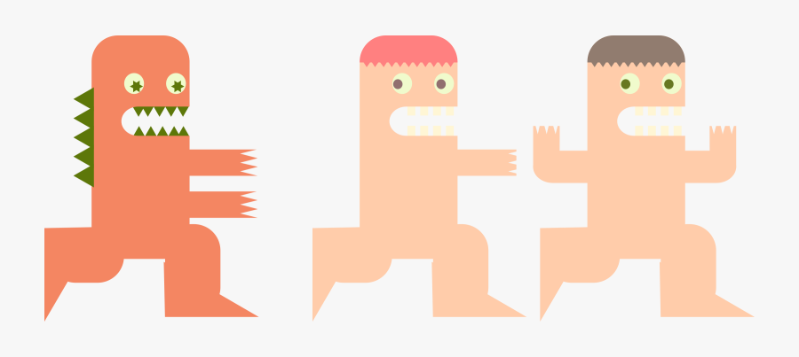 Little Monster Clip Arts - Illustration, Transparent Clipart