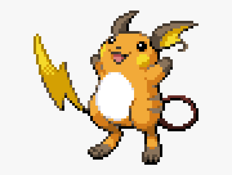 Pikachu Raichu Sprite Image Gif - Raichu Sprite, Transparent Clipart