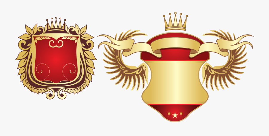 Emblem Coat Of Arms Ornament Clip Art - Luxury Shield Logo Png, Transparent Clipart
