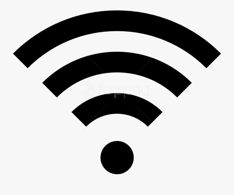 Free Png Download Wifi Icon Black Clipart Png Photo - Wifi Signal, Transparent Clipart