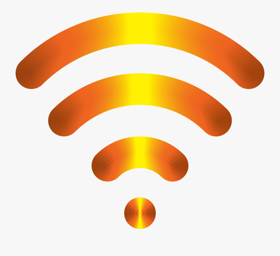 Wireless Signal Icon Enhanced 3 Clip Arts - Wireless Signal Icons, Transparent Clipart