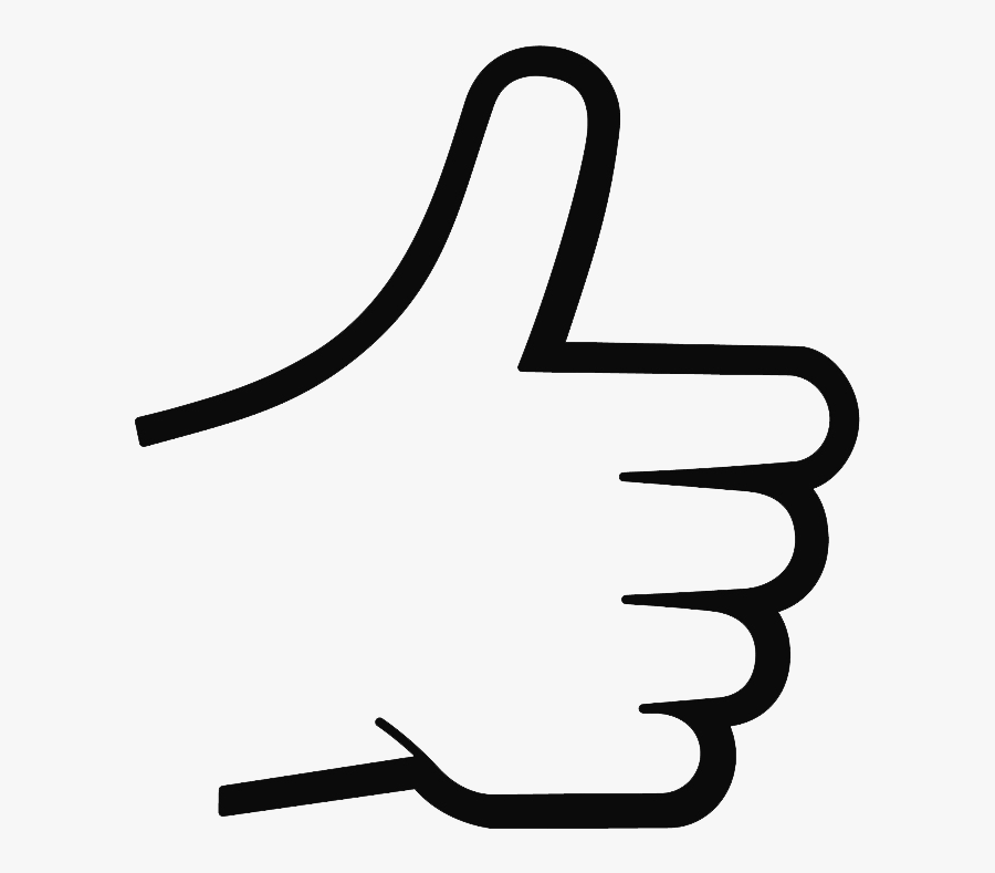 Thumb Signal Drawing Sketch Line Art - Drawing Ò Thumbs Up, Transparent Clipart