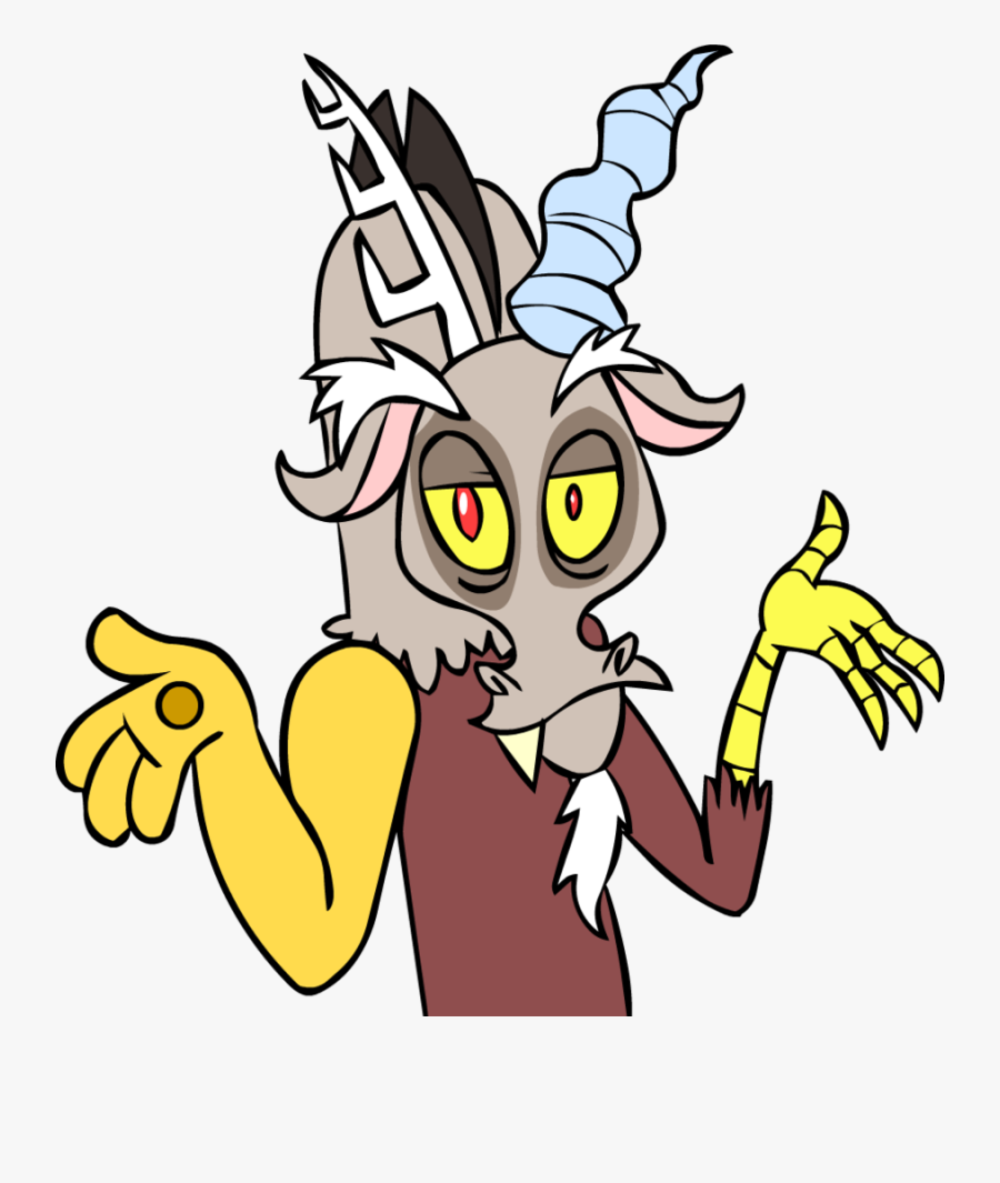 Clip Art Discord Shrug - Mlp I Don T Know, Transparent Clipart