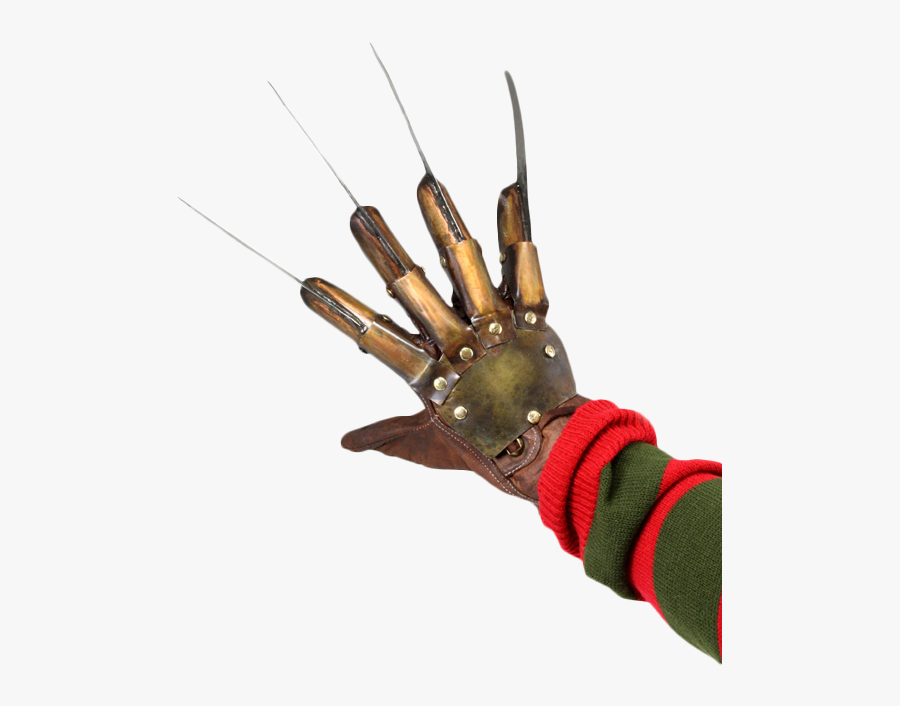 Glove,hand,fashion Protective Equipment - Nightmare On Elm Street Glove, Transparent Clipart