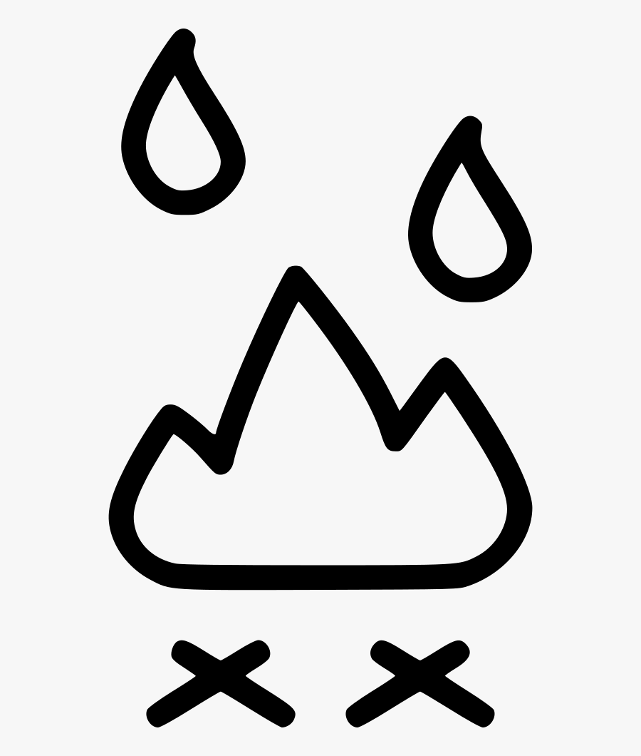 Fire Cook Camping Outdoors Burn Svg Png, Transparent Clipart