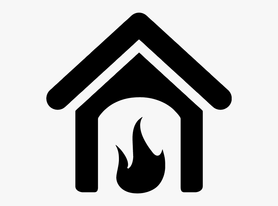 Transparent Fire Place Png, Transparent Clipart
