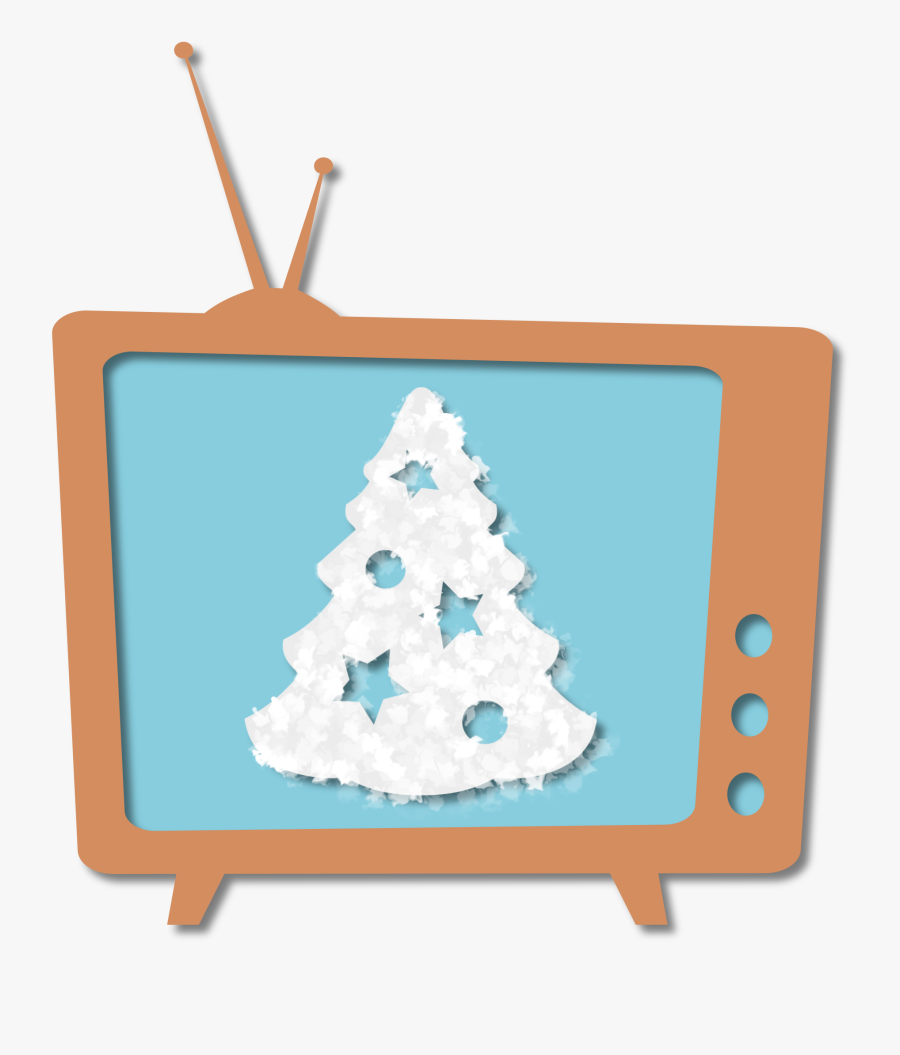 Christmas Tv Clip Arts - Tv With Christmas Clipart, Transparent Clipart