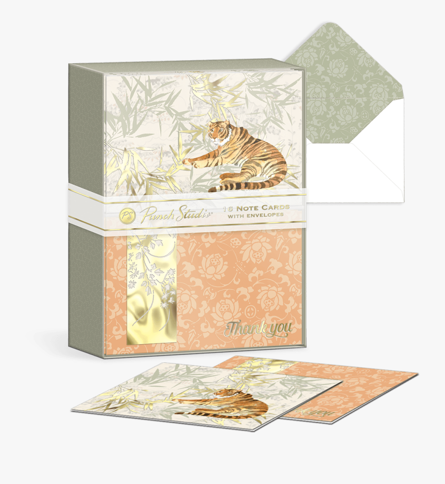 Transparent Note Card Png - Siberian Tiger, Transparent Clipart