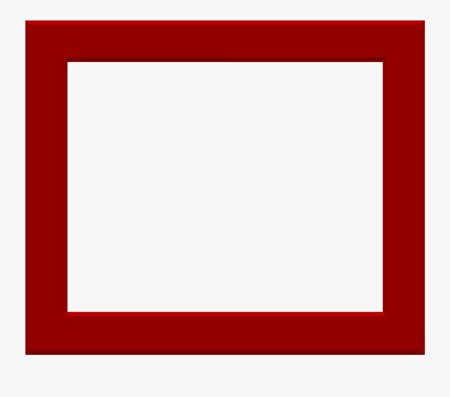 Square Frame Png High Quality Image - Red Frame Png Transparent, Transparent Clipart