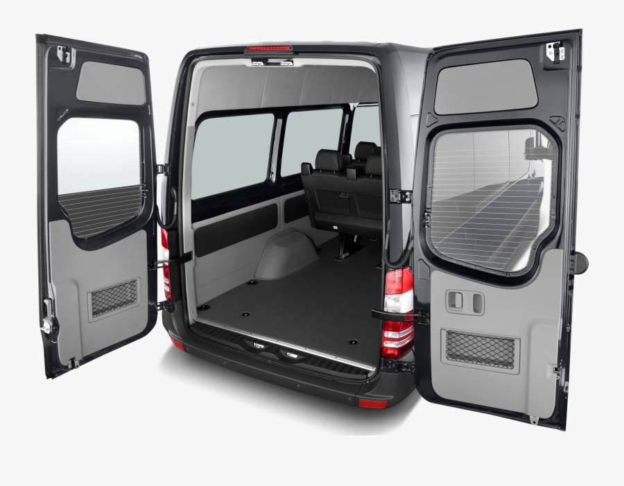 Car Trunk Free On - 2017 Mercedes Benz Sprinter Passenger Van, Transparent Clipart