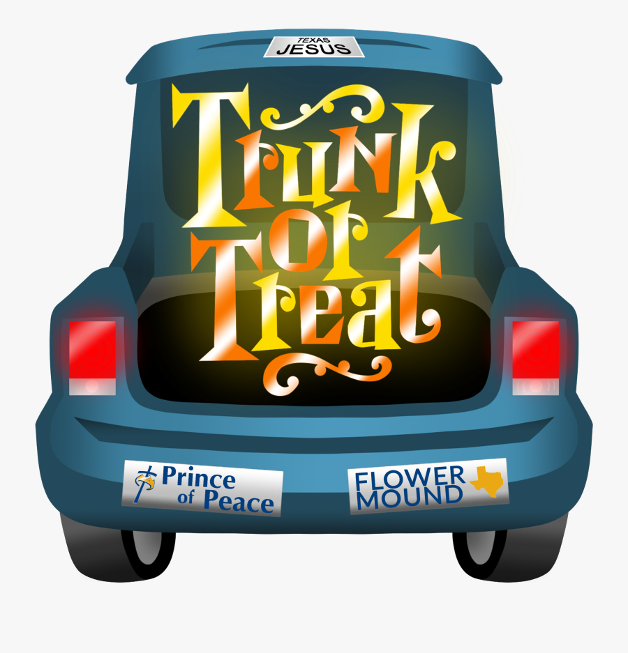 Transparent Trick Or Treat Candy Clipart - Trunk Or Treat Background, Transparent Clipart