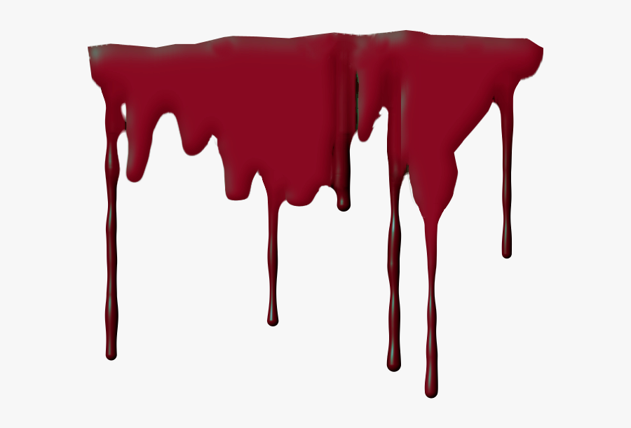 Blood Wound Clip Art - Dripping Blood Transparent Background, Transparent Clipart