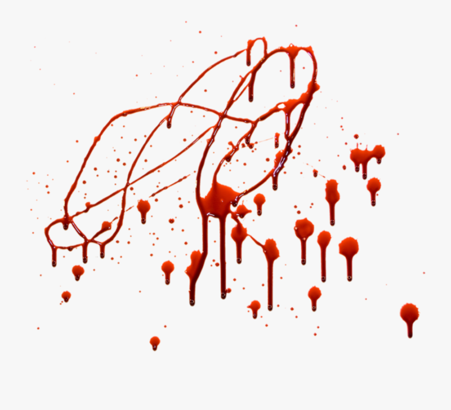 Transparent Free Dripping Blood Clipart - Transparent Blood Splatter Gif, Transparent Clipart