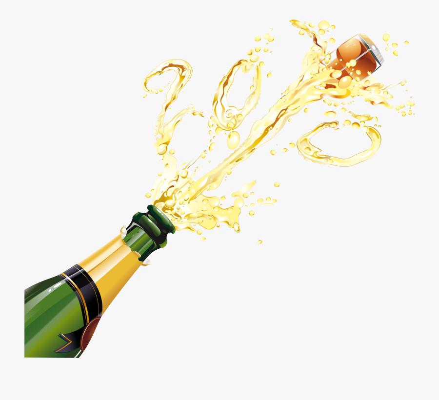 Champagne Clipart Transparent Background, Transparent Clipart