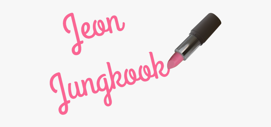 Jungkook Bts Name Text Lip Freetoedit - Calligraphy, Transparent Clipart