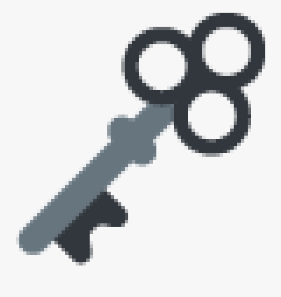 Emoji Chave, Transparent Clipart