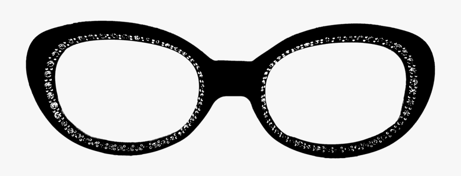 Transparent Cat Eye Glasses Clipart - Circle, Transparent Clipart