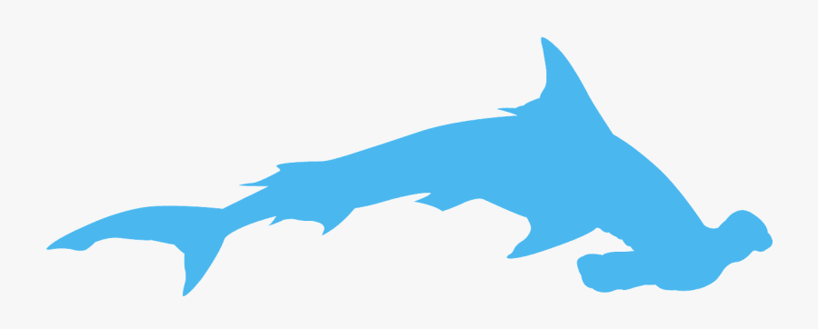 Hammerhead Stencil, Transparent Clipart