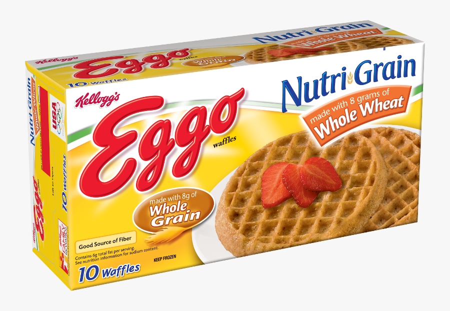 Waffles Transparent Breakfast Food - Healthy Eggo Waffles, Transparent Clipart