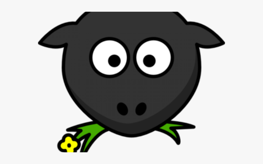 Sheep Head Cliparts - Cartoon Sheep, Transparent Clipart