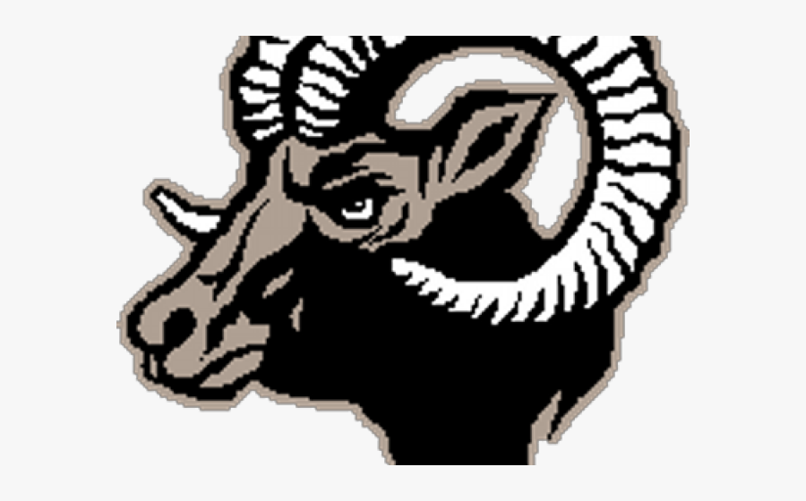 Bighorn Sheep Clipart Ram Football - Clarkston High School Logo, Transparent Clipart