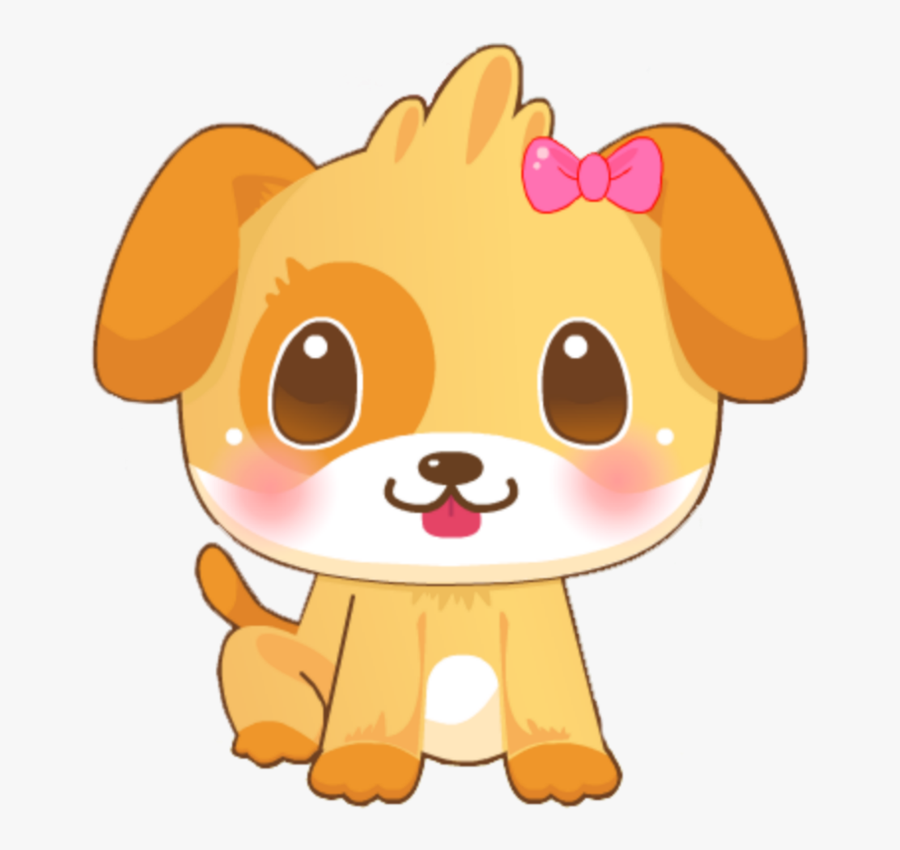 #mq #brown #puppy #dog #pet - Cachorro Chibi, Transparent Clipart