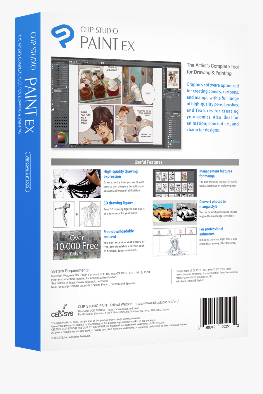 Clip Studio Paint Ex, Transparent Clipart