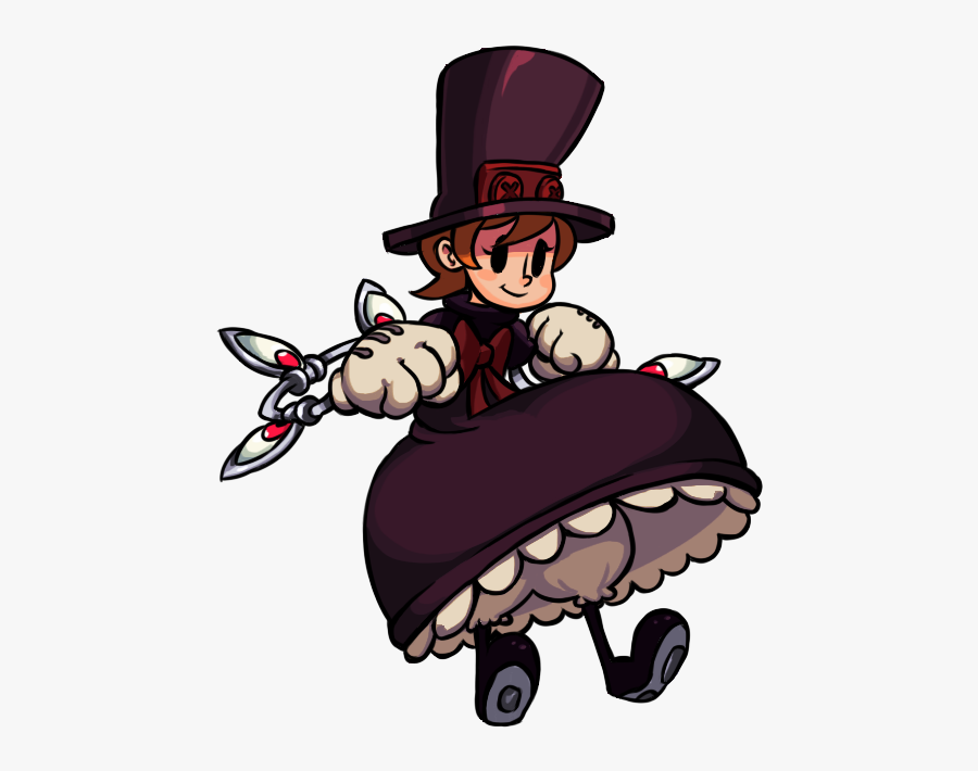 Cartoon,clip Character,art - Peacock Skullgirls Transparent, Transparent Clipart