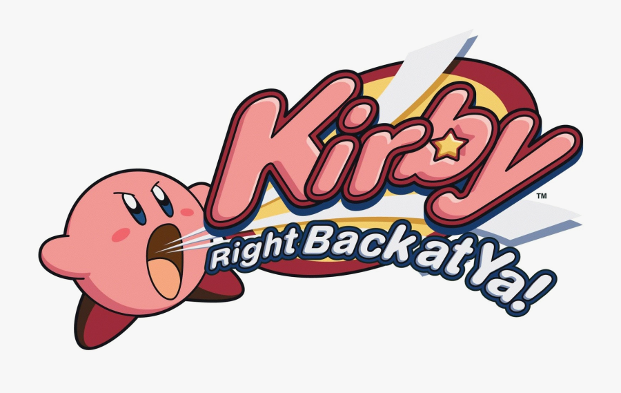 Planned All Along - Kirby Right Back At Ya Logo, Transparent Clipart