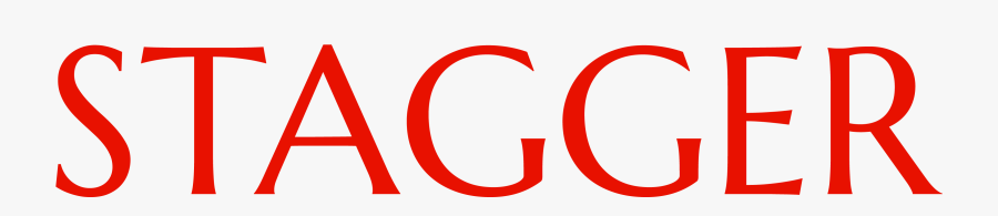 Stagger - Circle, Transparent Clipart