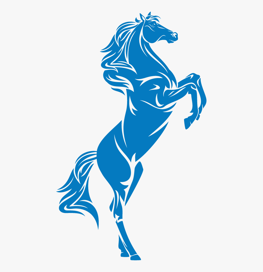 Powerfuljoker - Mustang Vector Horse Png File, Transparent Clipart