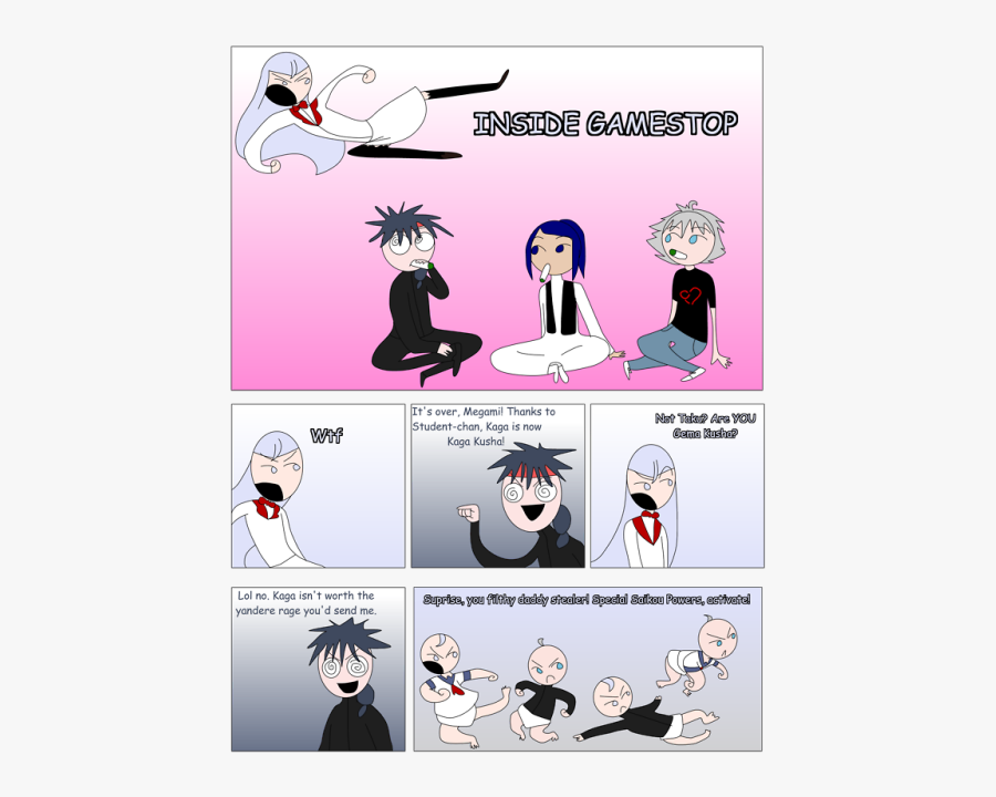 Yandere Simulator Ryoba X Saikou, Transparent Clipart