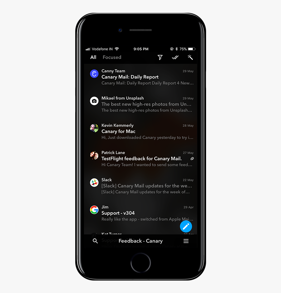 Canary Mail, Transparent Clipart