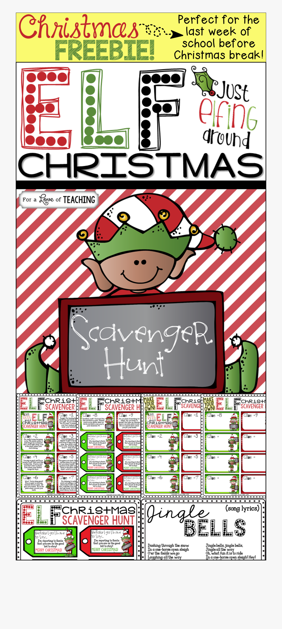 Classroom Clipart Scavenger Hunt - Cartoon, Transparent Clipart