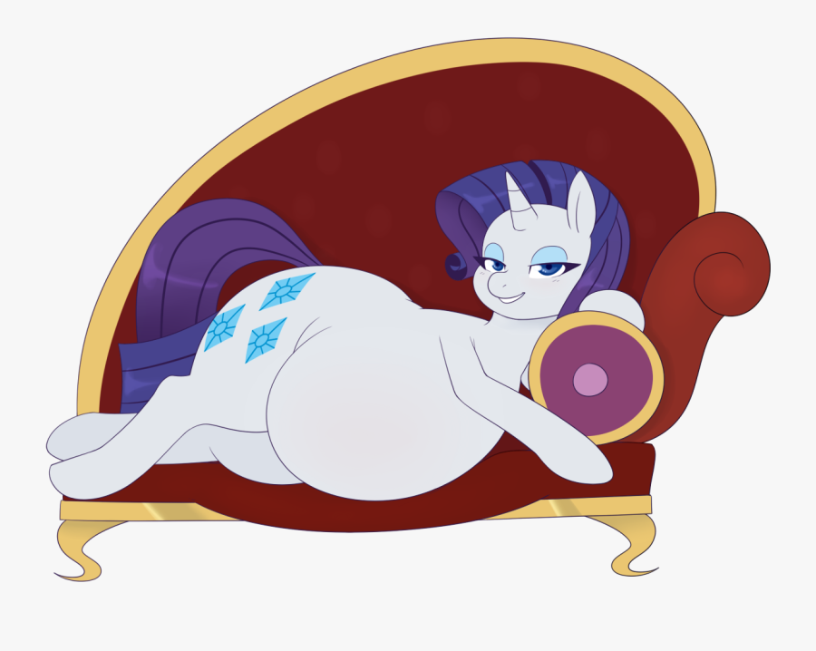 My Little Pony Rarity Belly, Transparent Clipart
