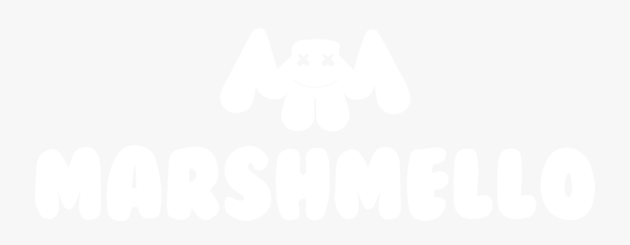 Marshmello - Marshmello Name Tag, Transparent Clipart