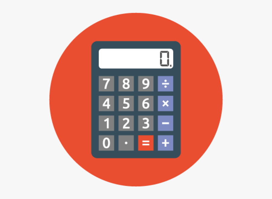 Simple Home Deposit Calculator, Transparent Clipart