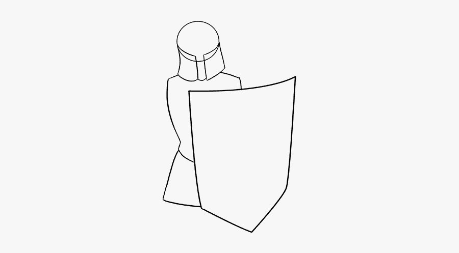 How To Draw Knight - Sketch, Transparent Clipart